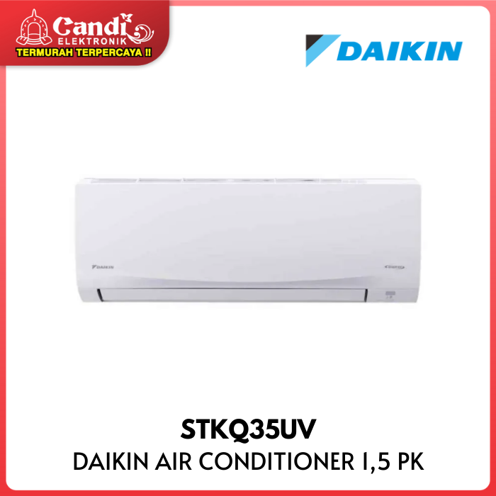 Daikin Air Conditioner 1,5 Pk Indoor(ftkq35uvm4) Outdoor(rkq35uvm4)